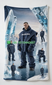Balenciaga Throw Blankets